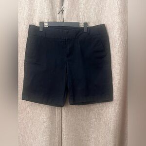J. Crew Women's Black Bermuda Shorts